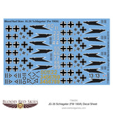 JG 26 Schlageter (Fw 190A) decal sheet